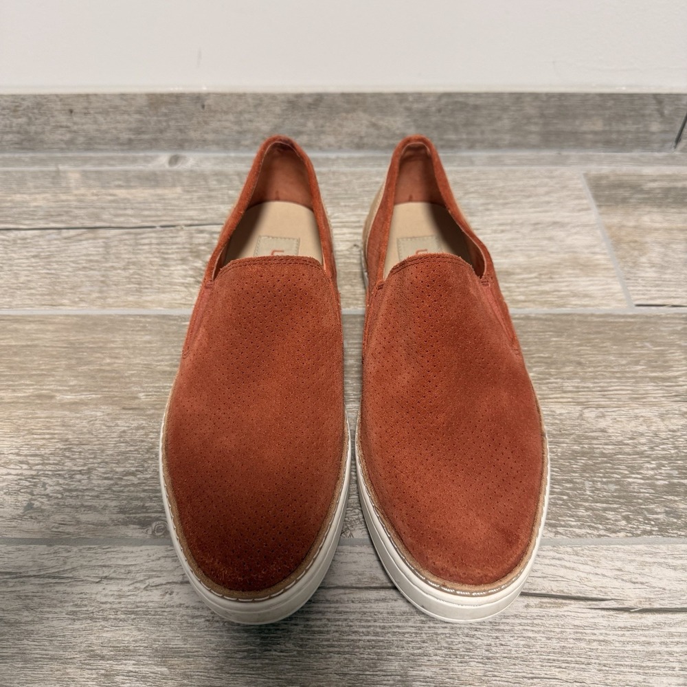 UGG Adley Perf‎ Slip-On In Fire Opal Suede Women's Shoes Size 9